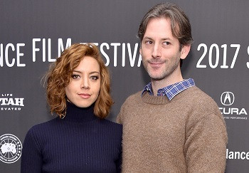 Jeff Baena, Aubrey Plaza in 2017 (Image: The Hollywood Reporter)